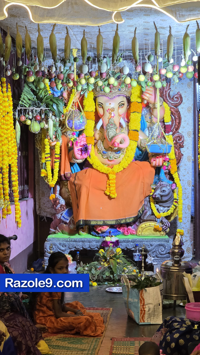 Razole Taluka Ganesh Nimajjanam